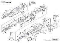 Bosch 0 611 213 025 GBH 24 V Cordless Rotary Hammer Spare Parts